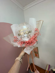 Balloon Bouquet with Personalised Lettering