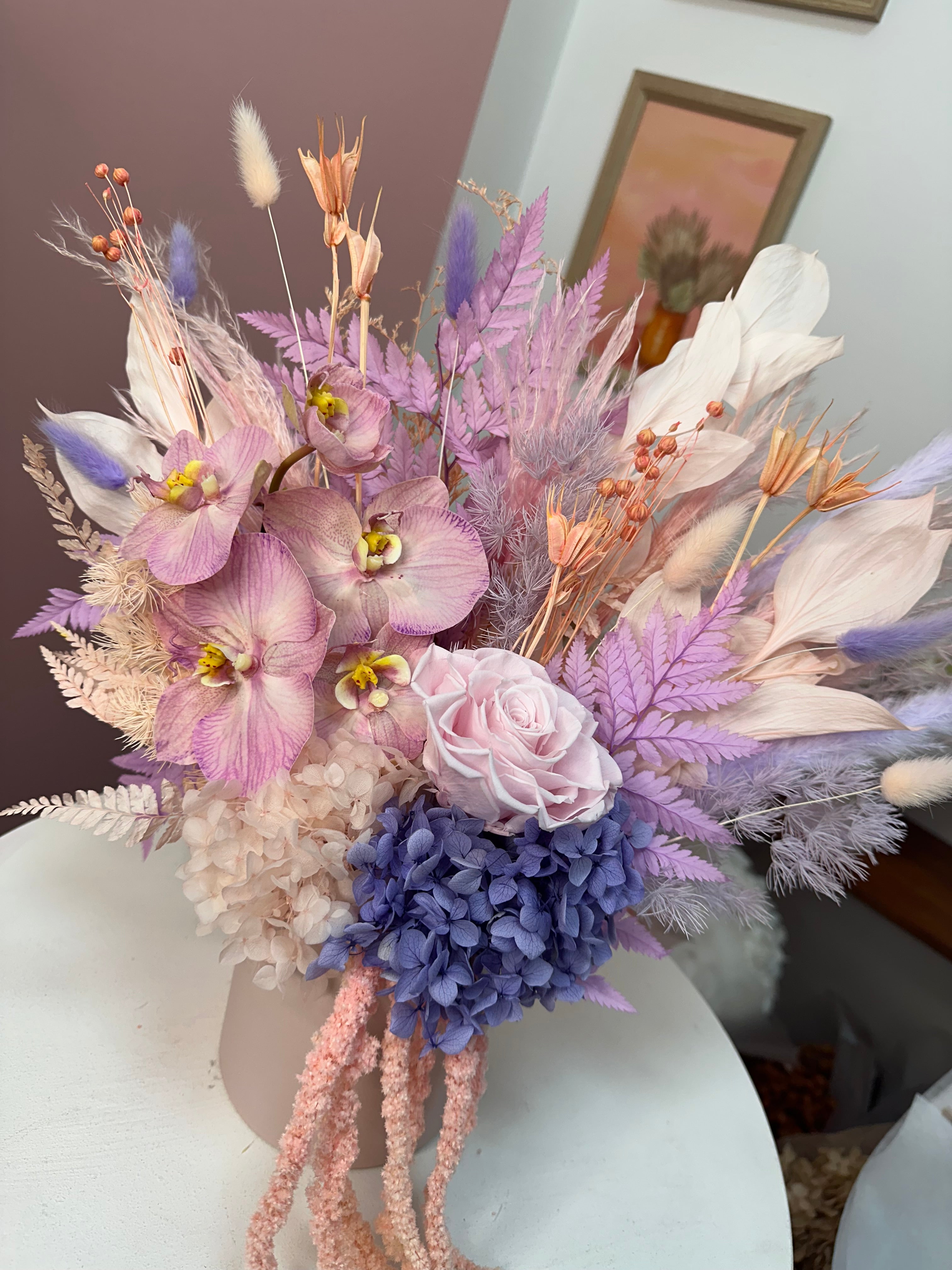 Pastel Wildflower - Luxe Vase Arrangement