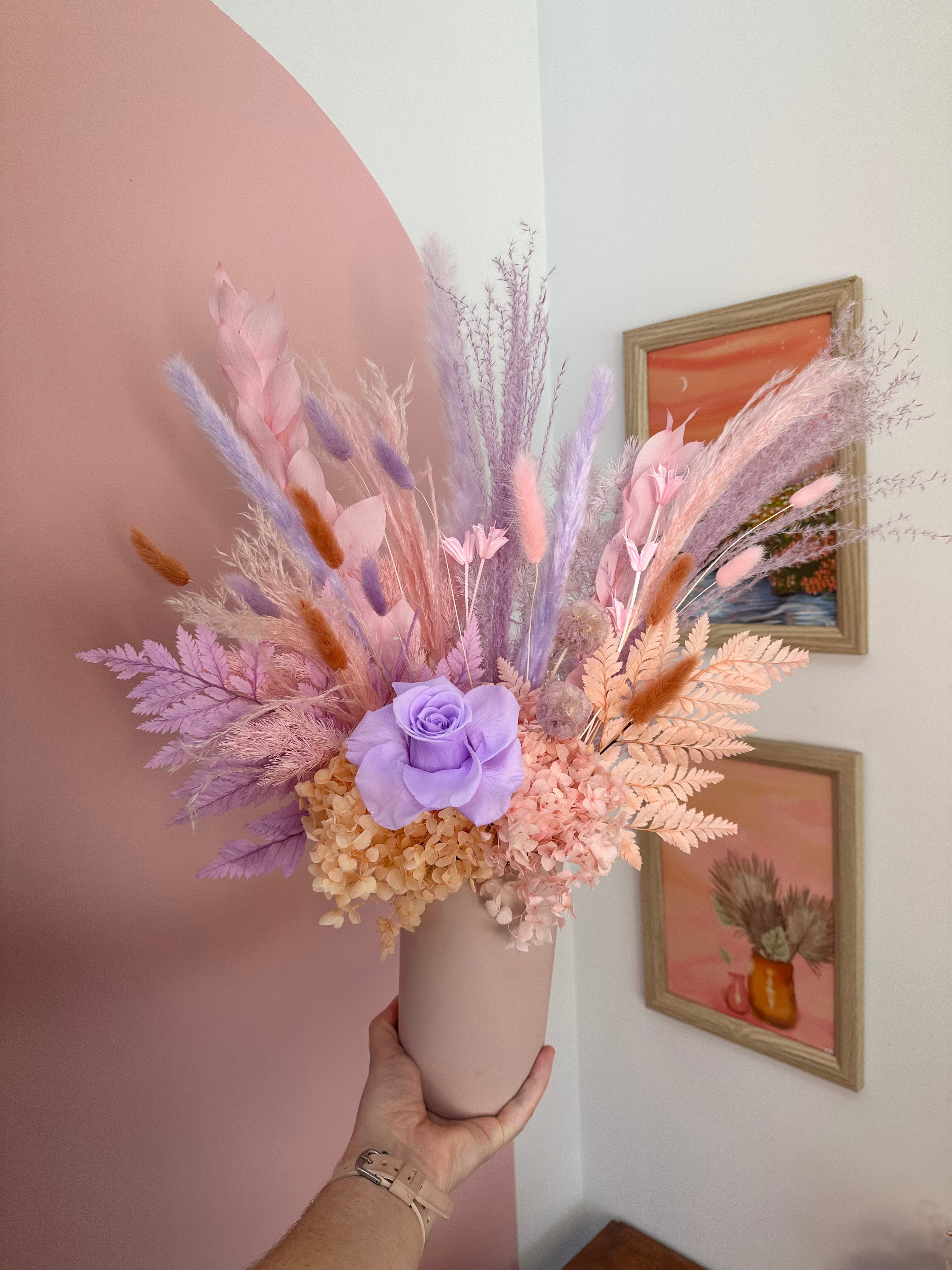 Pixie 🧚🎀 - Dried + Preserved Wrapped Gift Bouquet