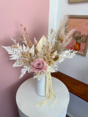 Blushing Nude 🩰🪽  - Dried + Preserved Wrapped Gift Bouquet