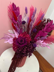 Merlot 🍇 - Dried + Preserved Wrapped Gift Bouquet