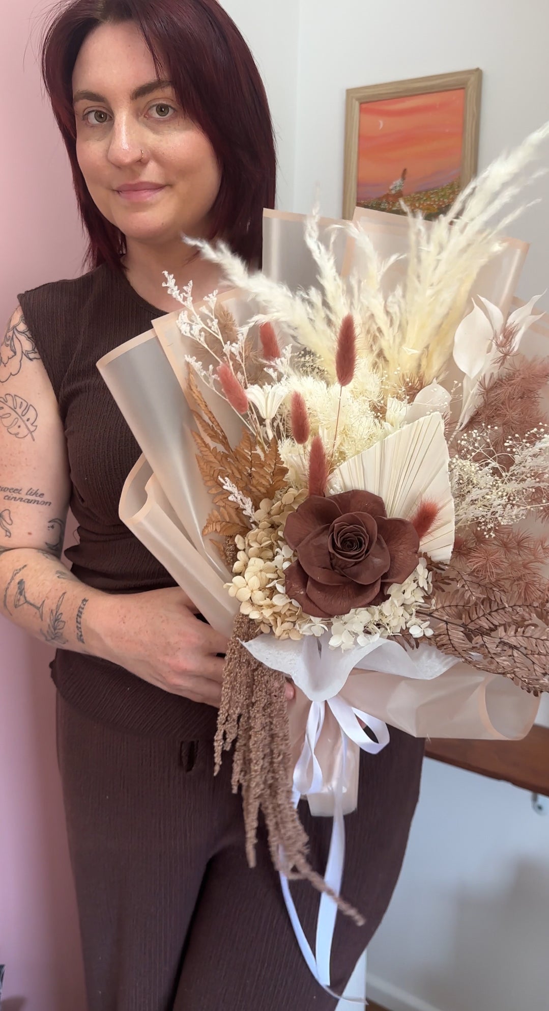 HERSEY 🤎🍫 - Large Everlasting Bouquet