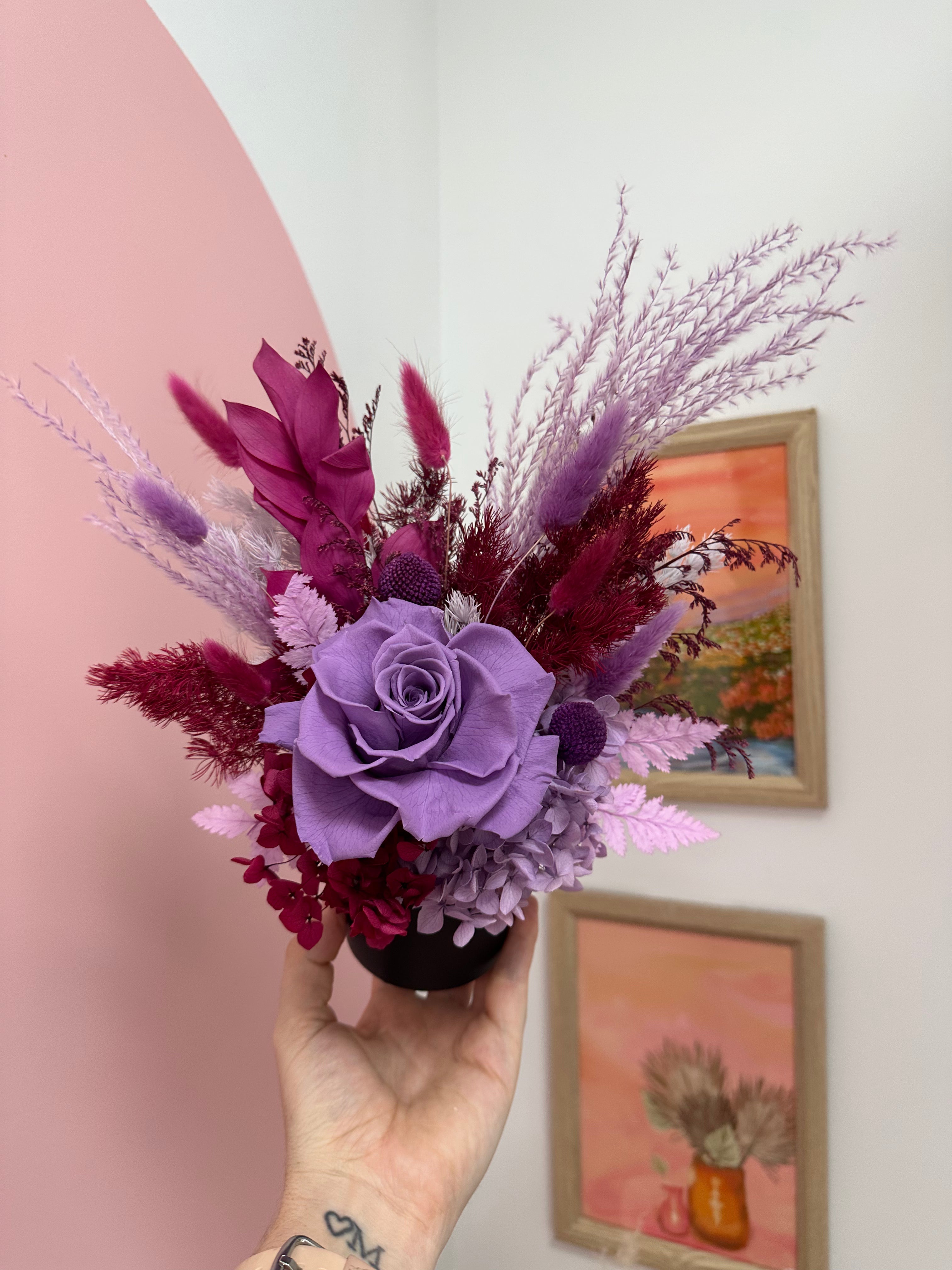 Luna 🌙🍇 - Petite Vase Arrangement