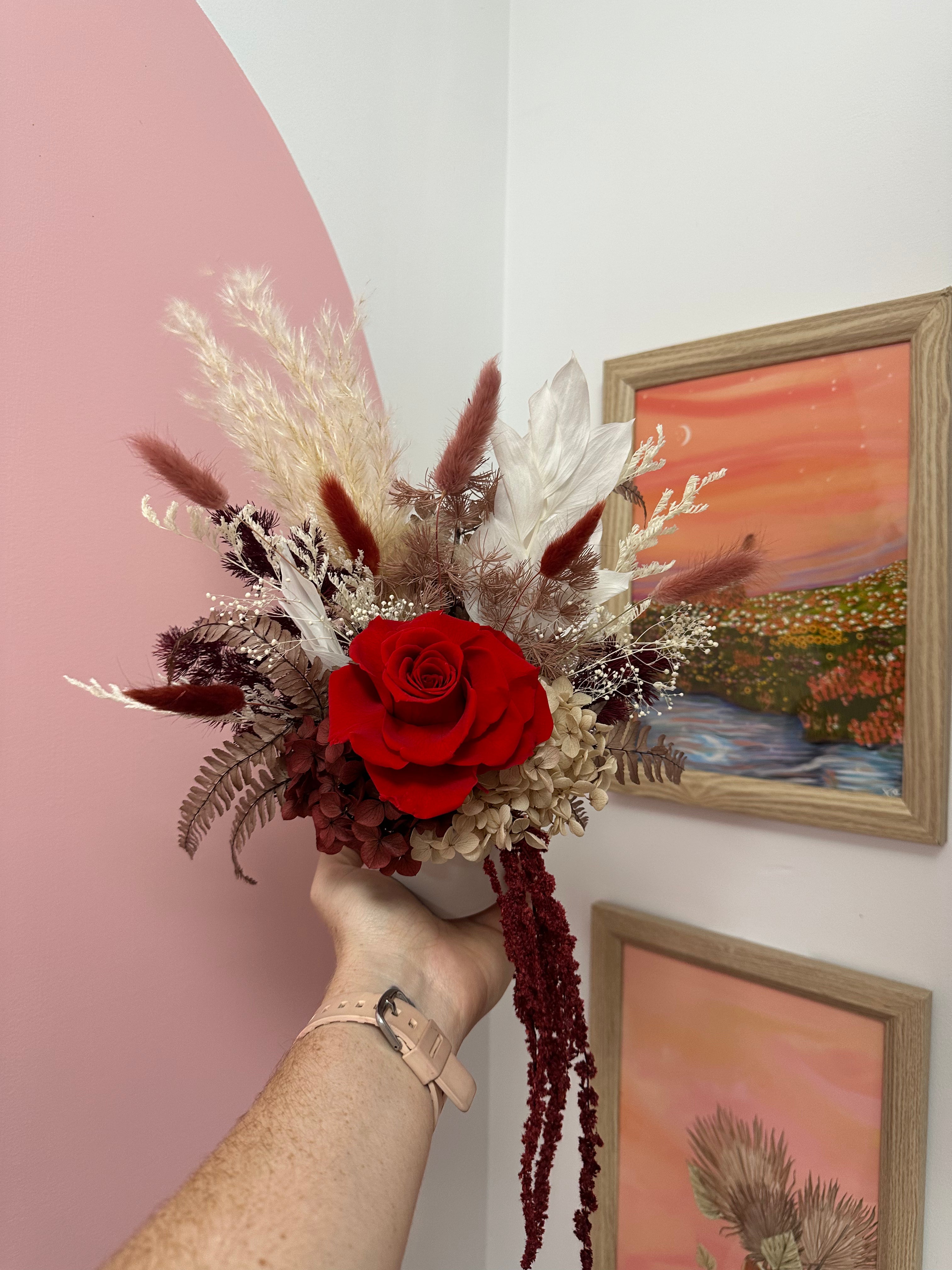 Ember 🌹🍂 - Petite Vase Arrangement