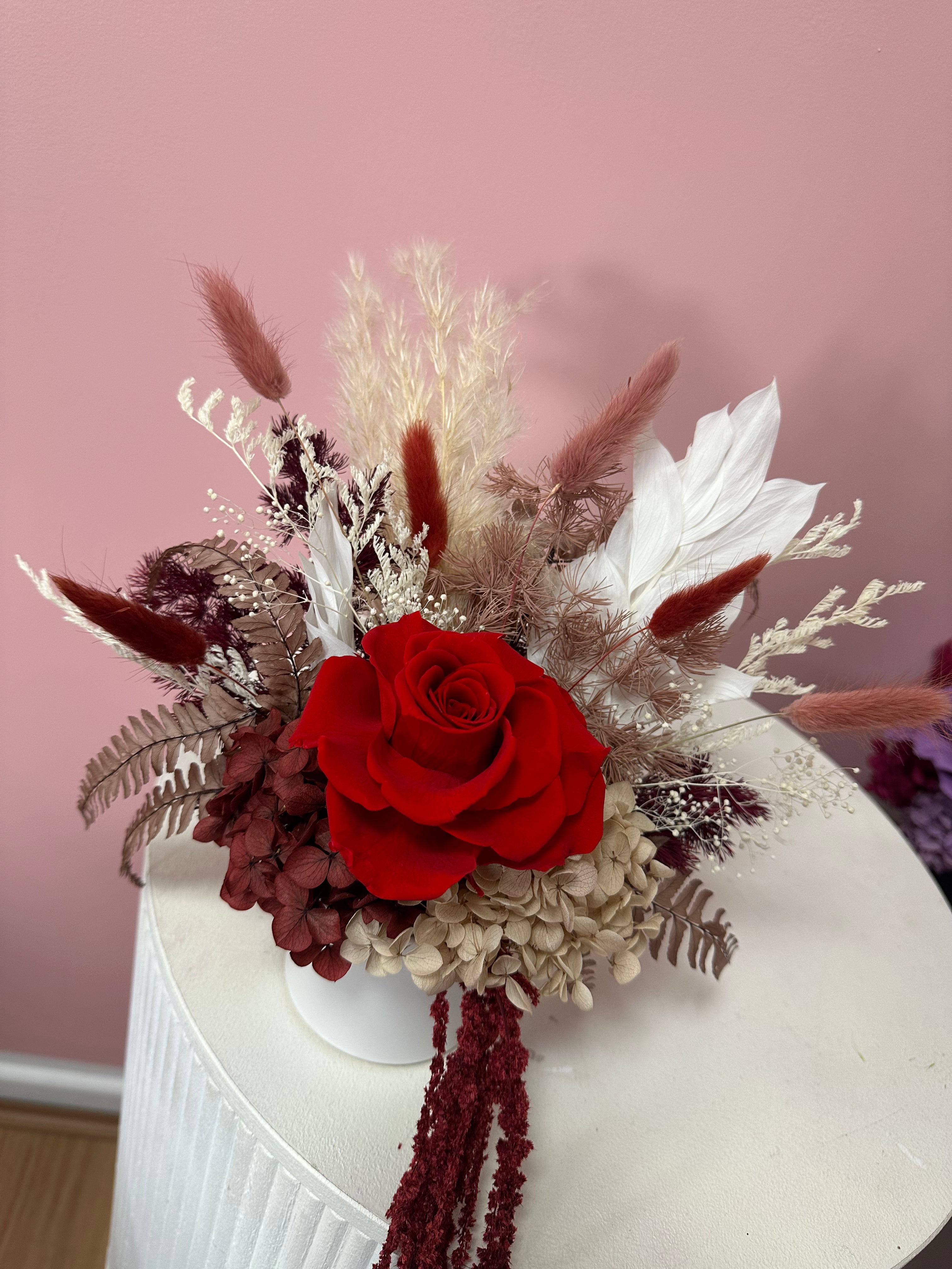 Ember 🌹🍂 - Petite Vase Arrangement