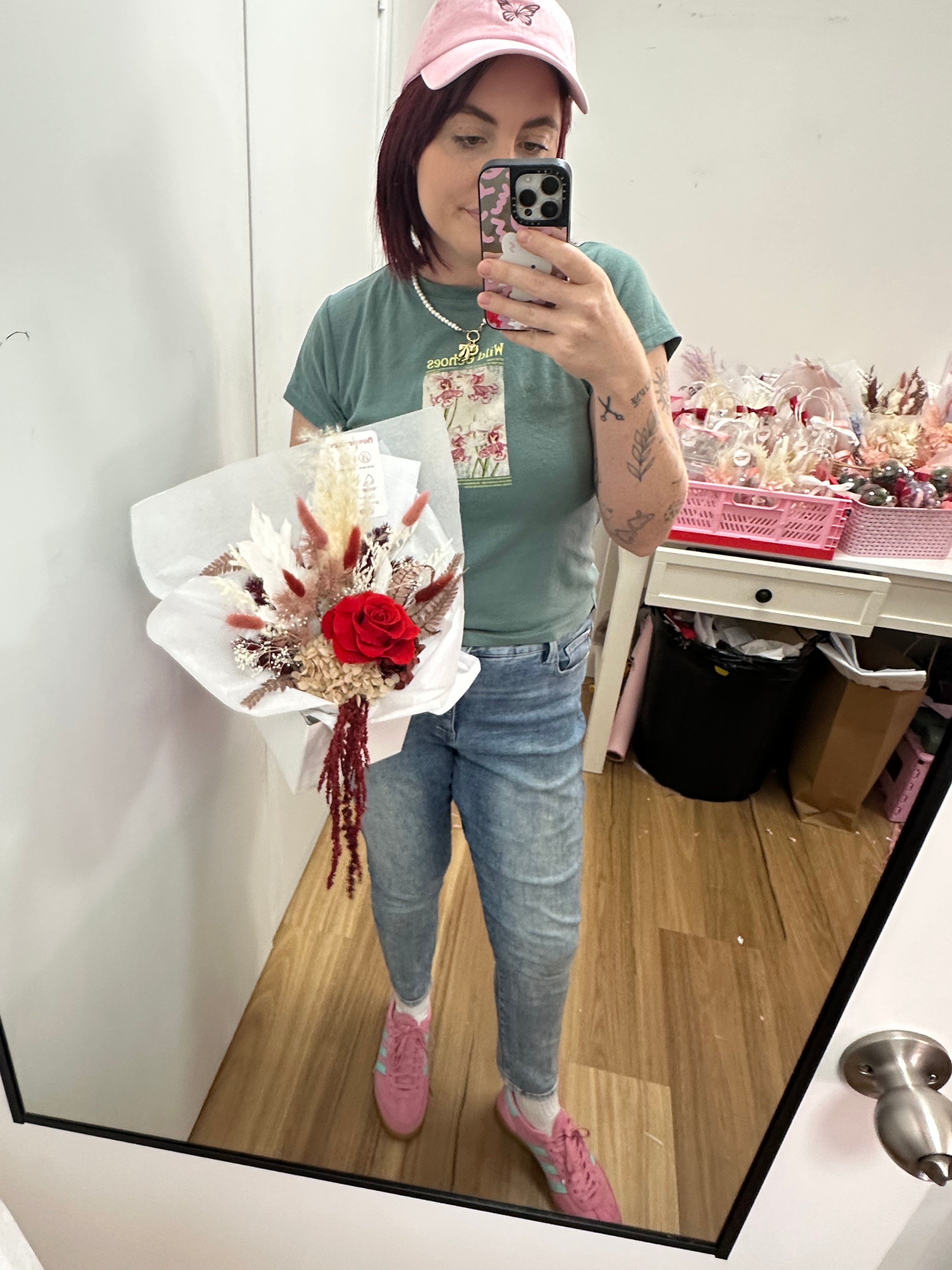 Ember 🌹🍂 - Petite Vase Arrangement