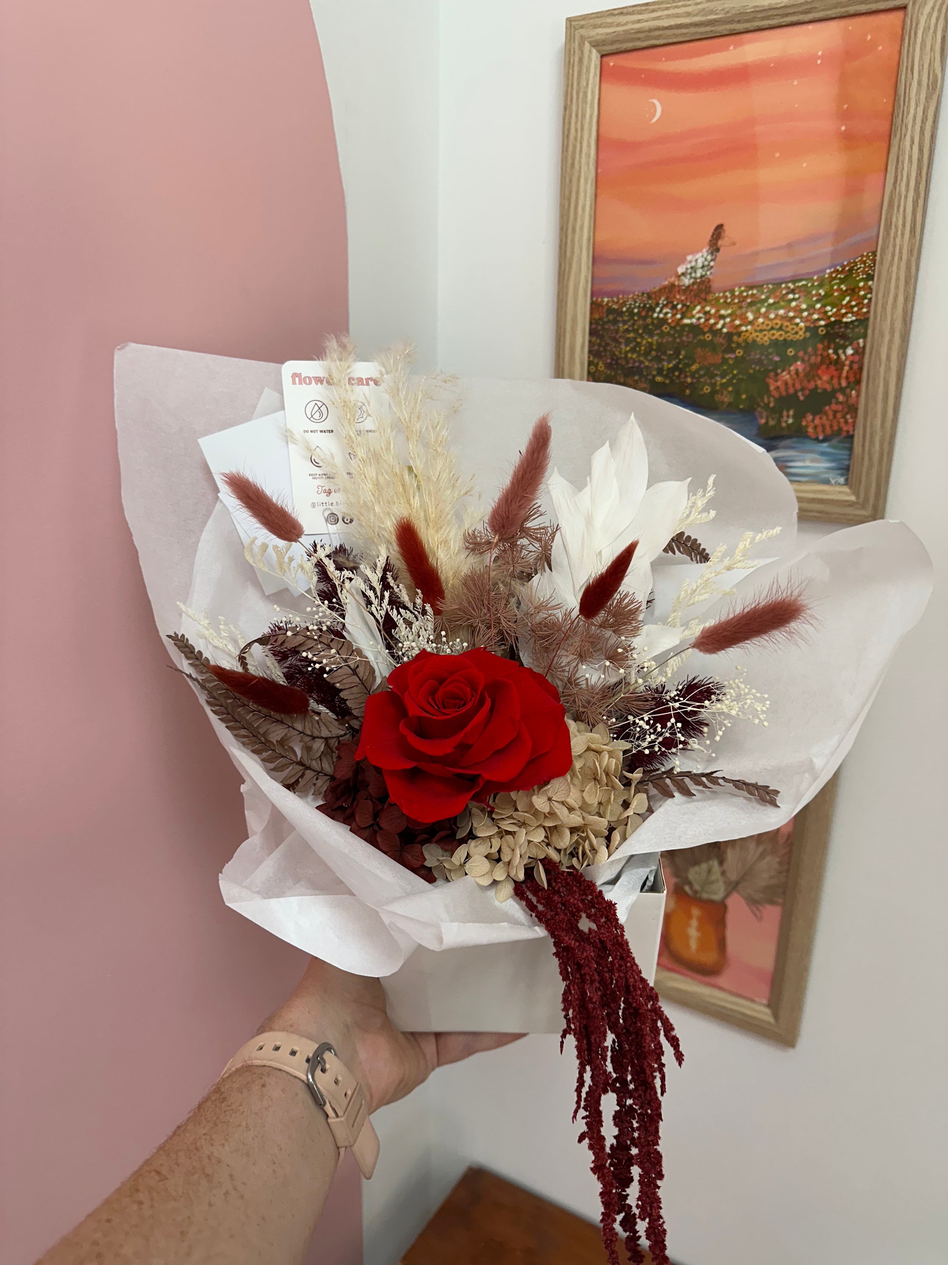 Ember 🌹🍂 - Petite Vase Arrangement