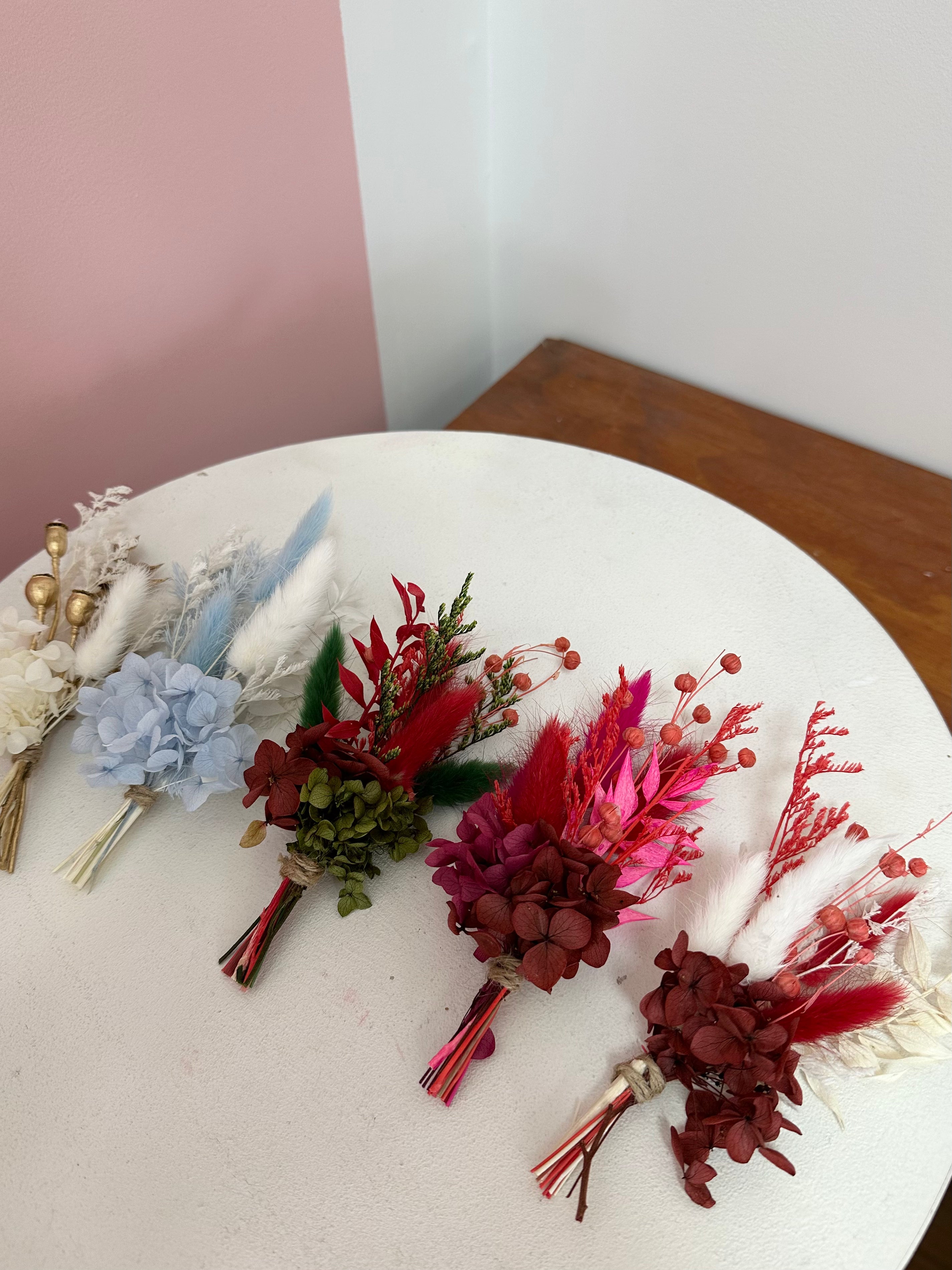 Dried Palm Glitter Cake Topper -  HOLIDAY COLLECTION