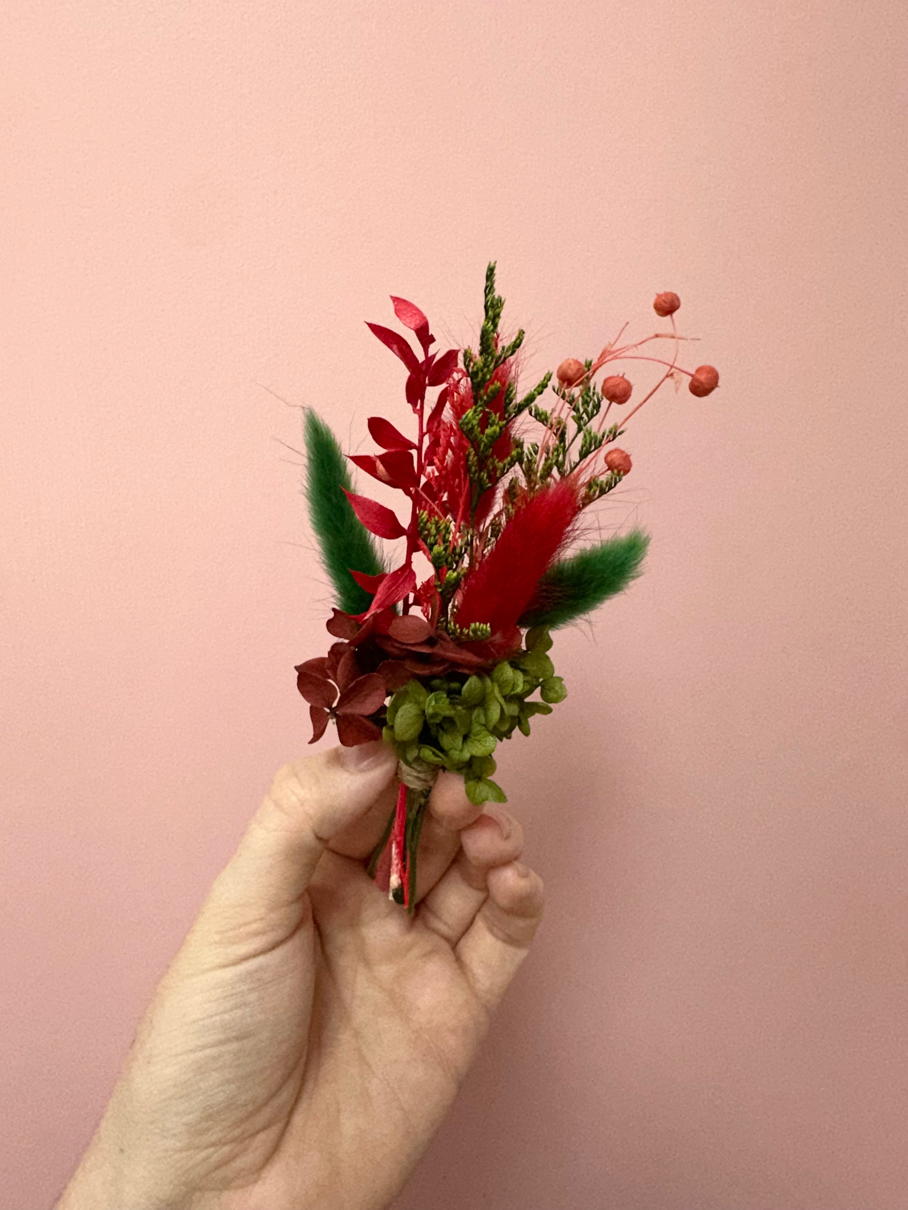 Dried Palm Glitter Cake Topper -  HOLIDAY COLLECTION