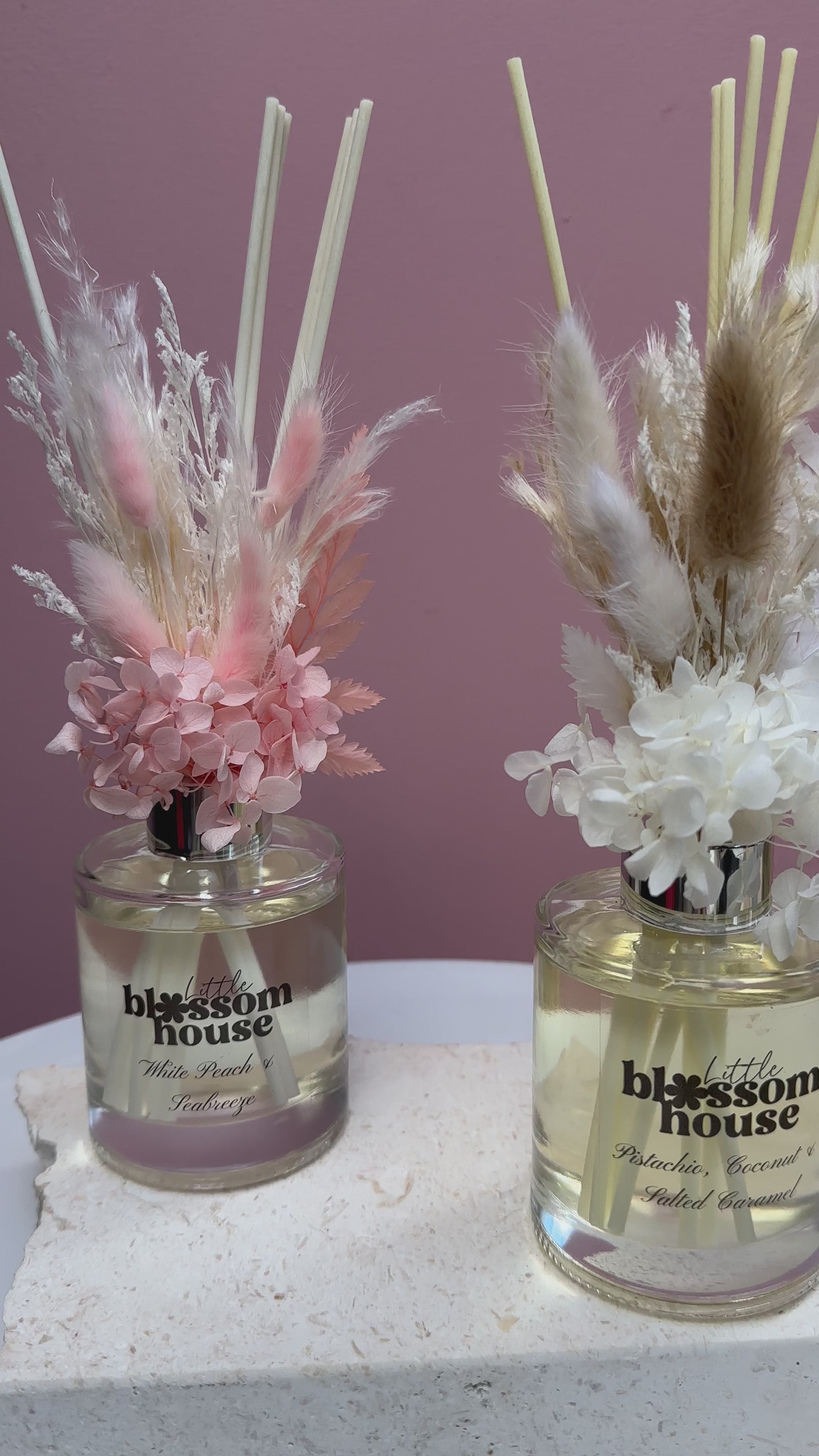 Dried Floral Reed Diffuser